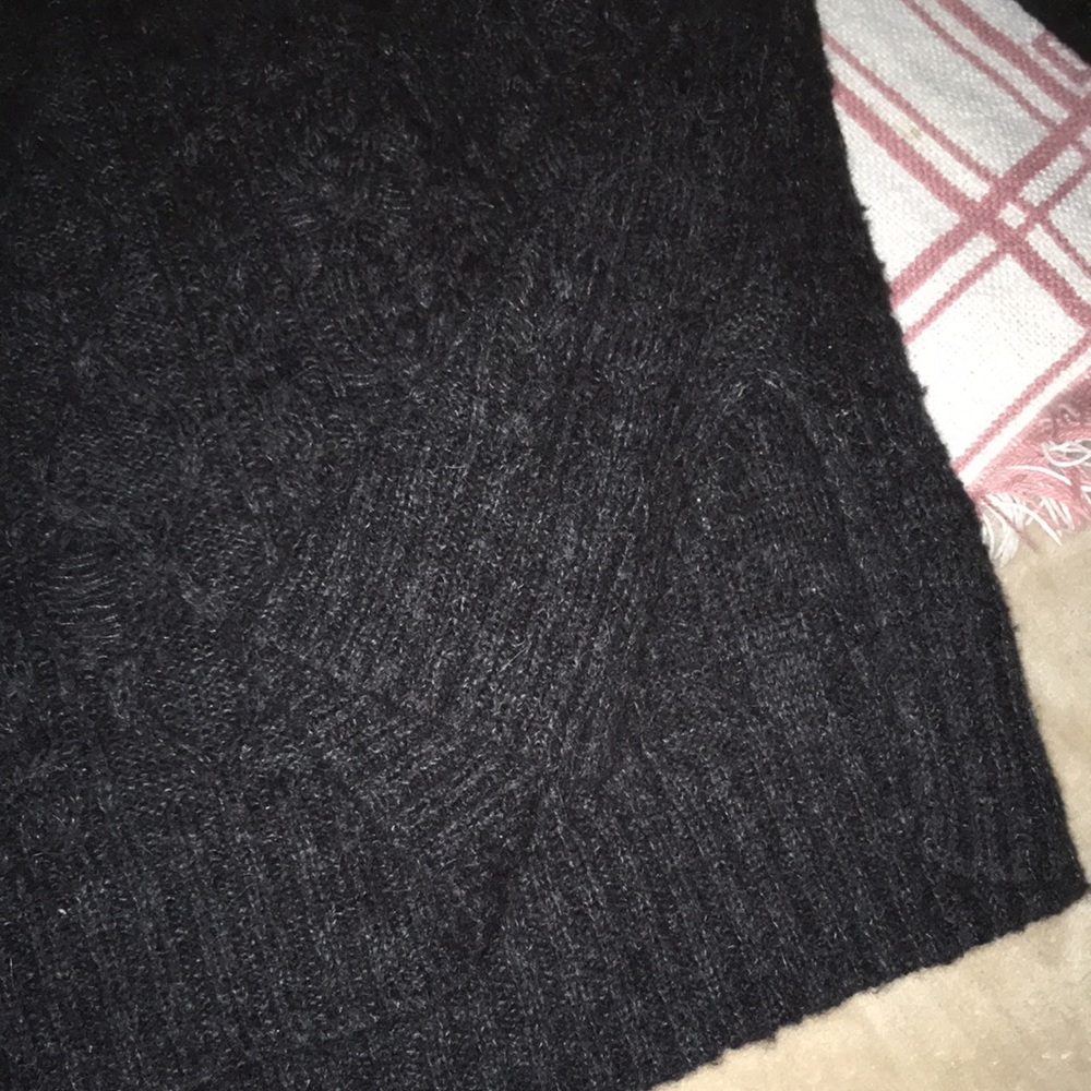 Free people knitted cable turtle neck sweater - Picture 5 of 12